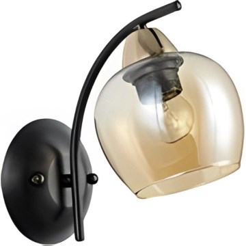 Wandleuchte MERRA 1xE27/40W/230V schwarz/beige