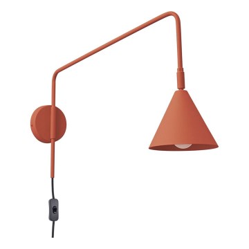 Wandleuchte NOX 1xE14/10W/230V orange