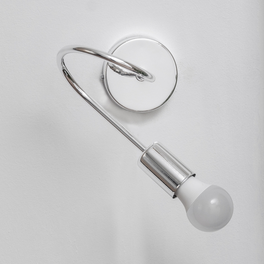 Wandleuchte OXFORD 1xE27/15W/230V, glänzender Chrom