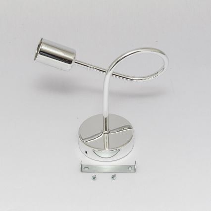Wandleuchte OXFORD 1xE27/15W/230V, glänzender Chrom