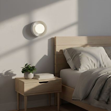 Wandleuchte OZZY 1xG9/8W/230V weiß