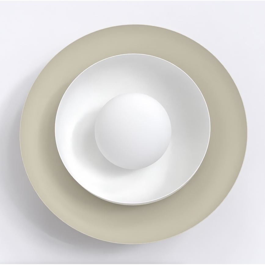 Wandleuchte POPPI 1xG9/8W/230V beige/weiß