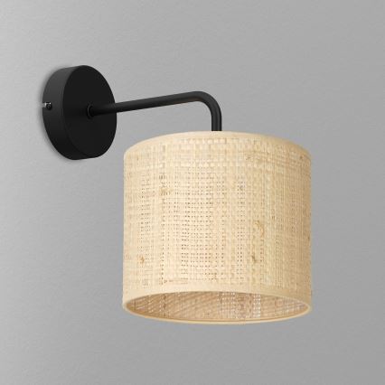 Wandleuchte RATTAN 1xE27/60W/230V Rattan