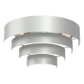 Wandleuchte RINGS 2xE27/15W/230V glänzendes Chrom