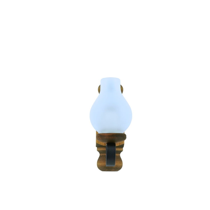 Wandleuchte RUSTIC 1xE14/40W/230V Buche