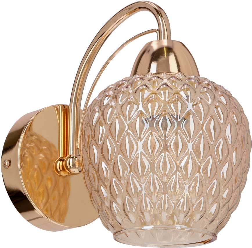 Wandleuchte TOBIAS 1xE27/40W/230V Roségold