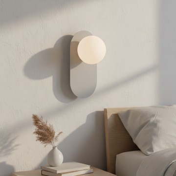 Wandleuchte VIVA 1xG9/8W/230V grau