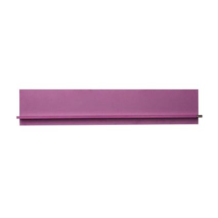Wandregal 25x120 cm lila