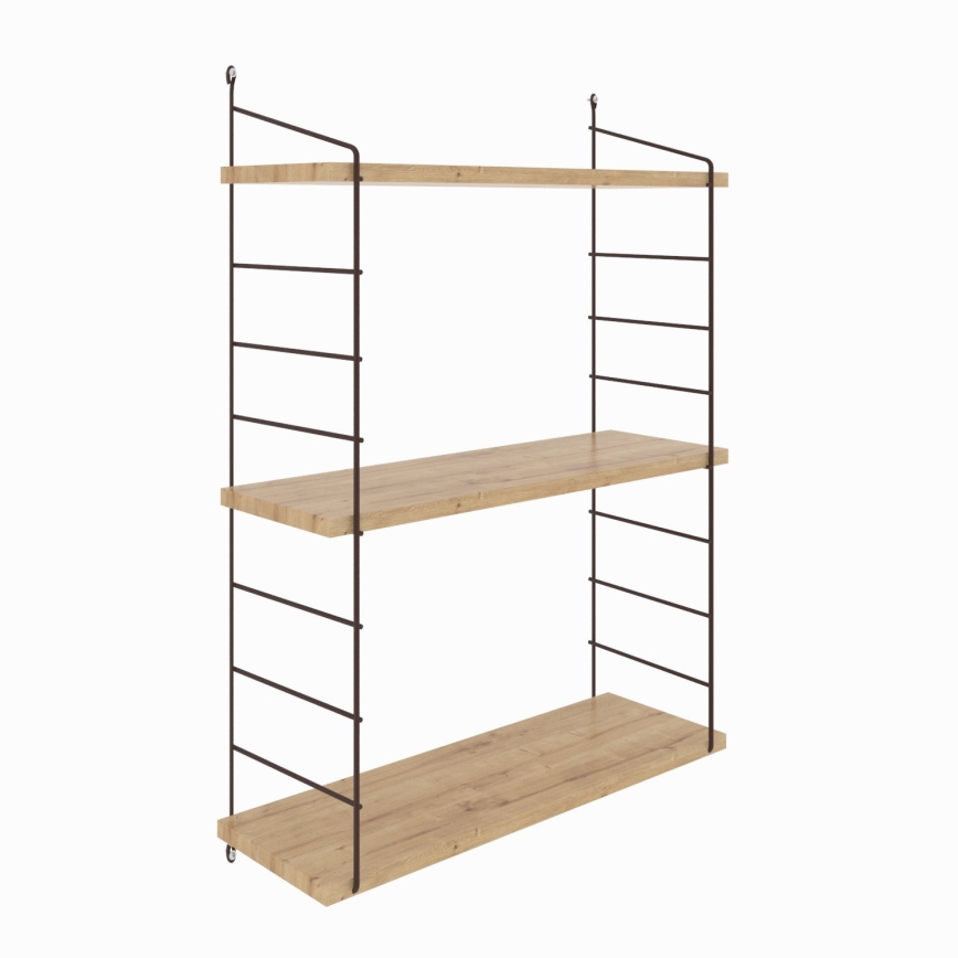 Wandregal ARMONI 85x72 cm beige/braun