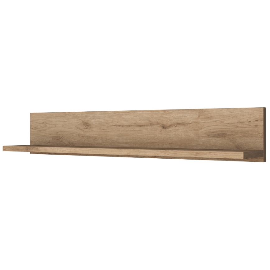 Wandregal RANI 90x15 cm braun