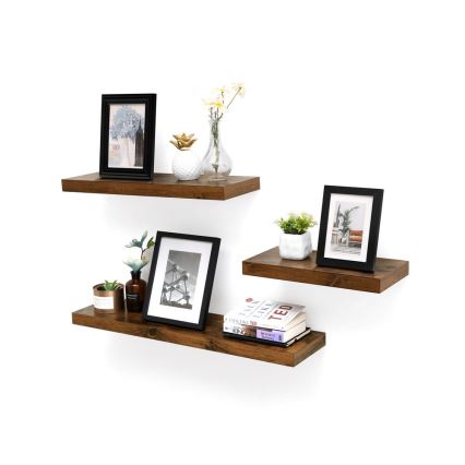 Wandregal SHELFY, braun