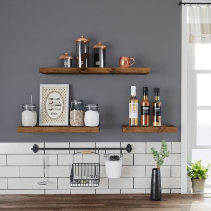 Wandregal SHELFY, braun