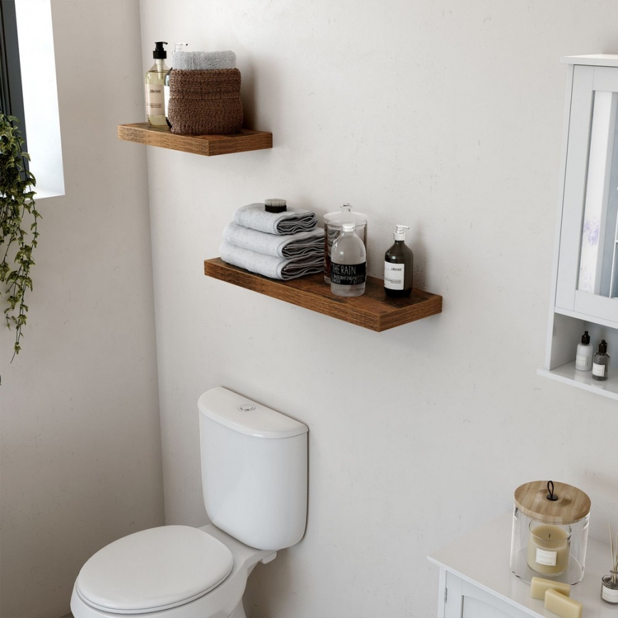 Wandregal SHELFY, braun