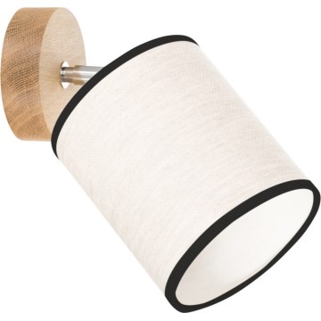 Wandspot BOHO 1xE27/25W/230V Eiche