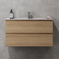 Waschtischunterschrank HENRY 91 cm, Eiche
