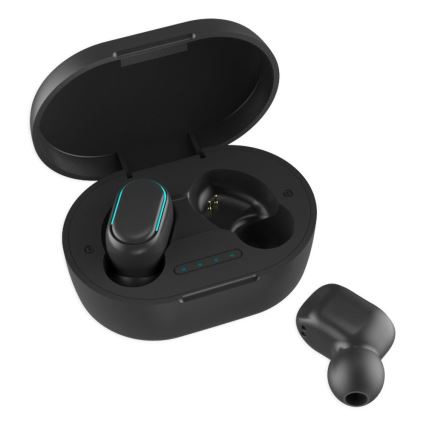 Wasserdichte kabellose Bluetooth-Kopfhörer 45 mAh Schwarz