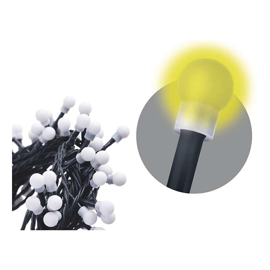 Weihnachtliche Lichterkette CHAIN IP44 20m 200xLED