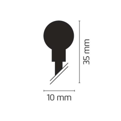 Emos ZY1601T - Weihnachtliche Lichterkette IP44 20m 200xLED