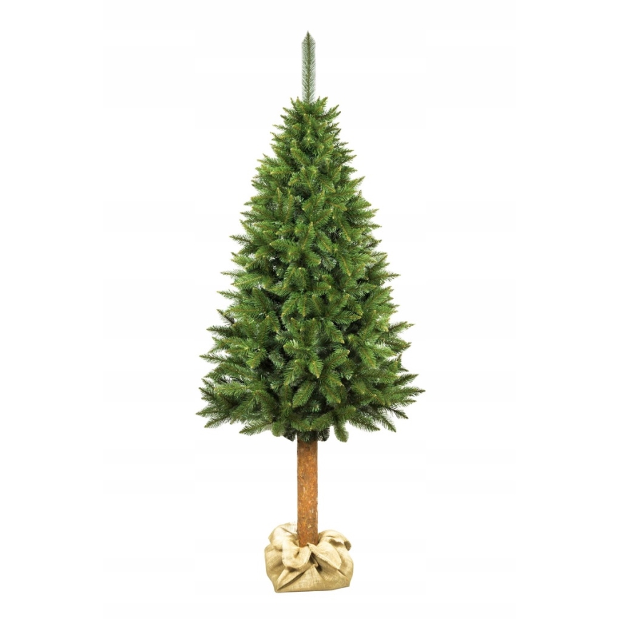 Weihnachtsbaum mit Stamm, 220 cm, Fichte