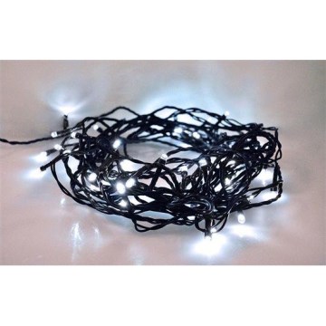 Weihnachtskette für den Außenbereich 35 m 300xLED/230V weiß IP44