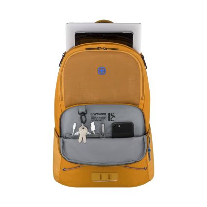 Wenger - Laptop-Rucksack 22 l 15,6 mit Tablet-Fach 10 Trayl gelb