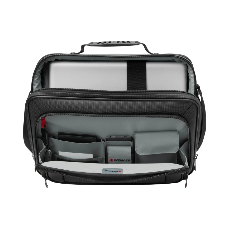 Wenger - Laptoptasche 10 l 15,6" mit Tablet-Tasche 10" Insight schwarz