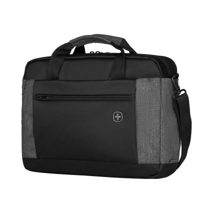 Wenger- Laptoptasche 9 l 16 mit Tablet-Tasche 10 Underground schwarz/grau