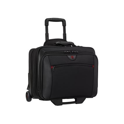 Wenger - Reisekoffer auf Rollen 23 l 17" + Laptop-Tasche 15,4" Potomac schwarz