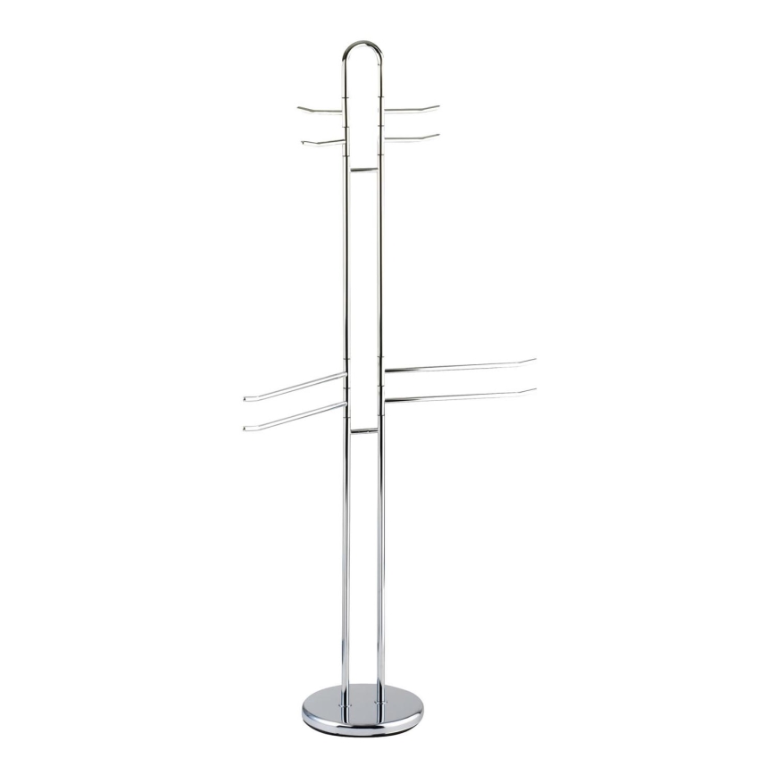 WENKO 15581100 - Handtuchständer PALERMO 55,5x168 cm glänzender Chrom
