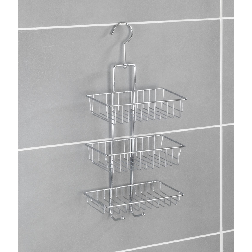 WENKO 15888100 - Wandablage NIVALA 22x50 cm, glänzender Chrom