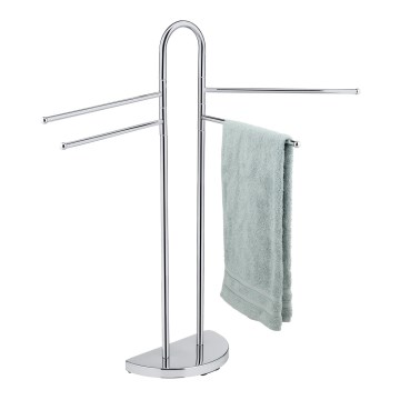 WENKO 16610100 - Handtuchständer COSENZA 33x93,5 cm glänzender Chrom