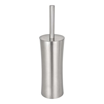 WENKO 16742100 - WC-Bürste PIENO 10x37,5 cm Edelstahl/Satin