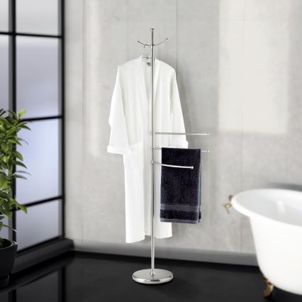 WENKO 16827100 - ADIAMO-Ständer 28x170 cm silber