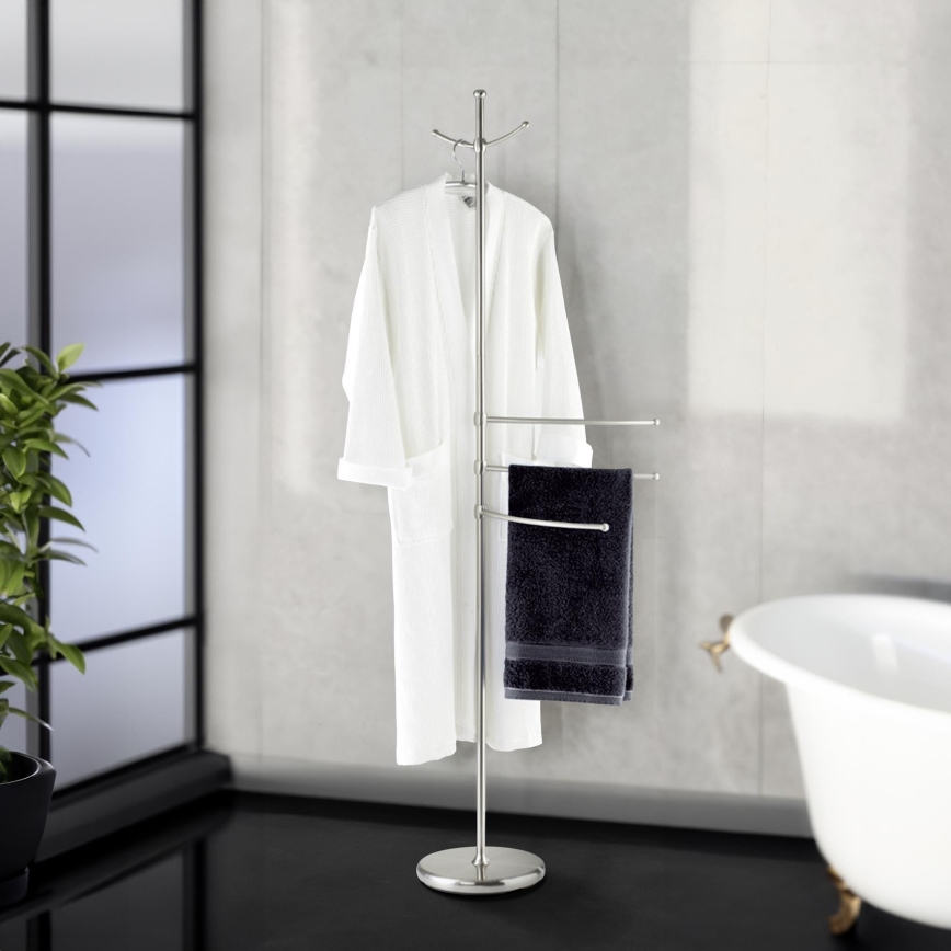 WENKO 16827100 - ADIAMO-Ständer 28x170 cm silber