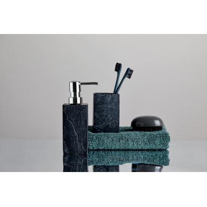 WENKO 17921100 - Seifenspender SLATE ROCK 250 ml Anthrazit