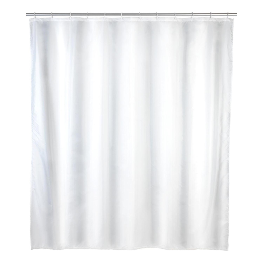 WENKO 19103100 - Duschvorhang 120x200 cm weiß