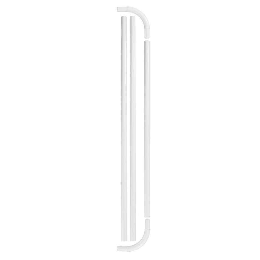 WENKO 19214100 - UNIVERSAL-Stange 2 x 2 cm, weiß