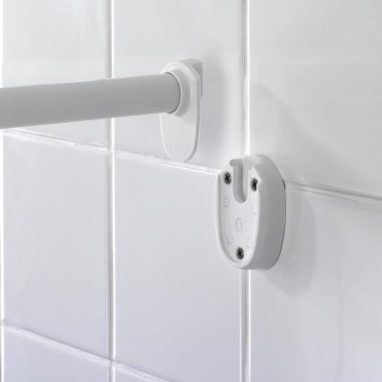 WENKO 19219100 - Duschstange 80x90 cm weiß