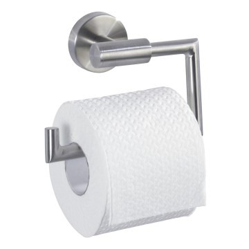 WENKO 19612100 - Toilettenpapierhalter BOSIO MATT 15 x 10,5 cm Edelstahl/silber