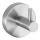 WENKO 19621100 - Haken BOSIO MATT 5,5x5,5 cm Edelstahl/silber