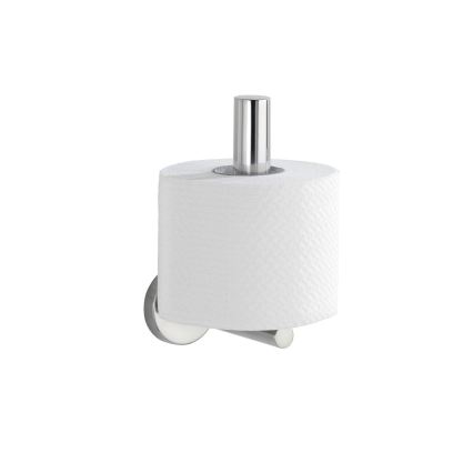 WENKO 20218100 - Toilettenpapierhalter BOSIO SHINE 8x12,5 cm Edelstahl/silber
