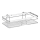 WENKO 20409100-Wandablage PREMIUM EDELSTAHL 24x13,5 cm Edelstahl/silber