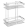WENKO 20410100-Regal PREMIUM EDELSTAHL 24x27 cm Edelstahl/Silber