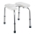 WENKO 206051100-Hocker SECURA 46 x 53,5 cm, weiß/silber