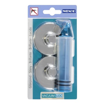 WENKO 20643100 – Adapter CLA+PREM+STYLE AD VL 6x2,8 cm glänzender Chrom
