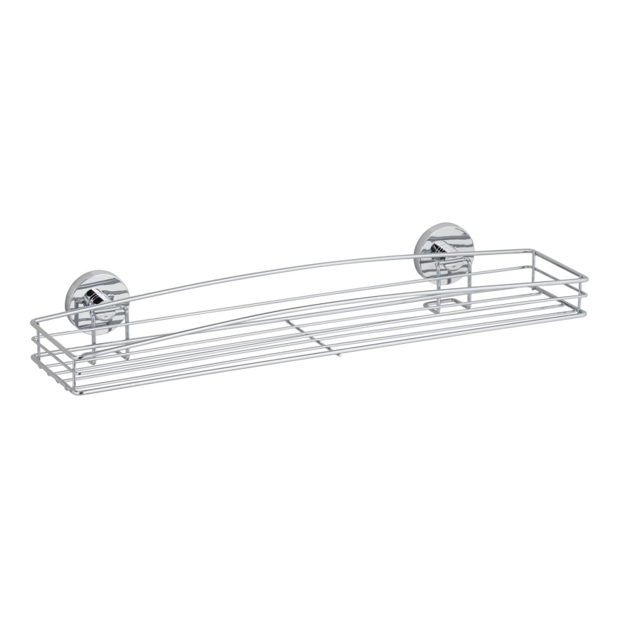 WENKO 20884100-Ablage VACUUM-LOC MILAZZO 51x15,2 cm glänzender Chrom