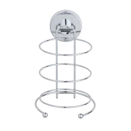 WENKO 20896100-Föhnhalter VACUUM-LOC MILAZZO 12x17 cm glänzender Chrom