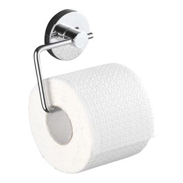 WENKO 20899100-Toilettenpapierhalter VACUUM-LOC MILAZZO 13x10,5 cm glänzender Chrom