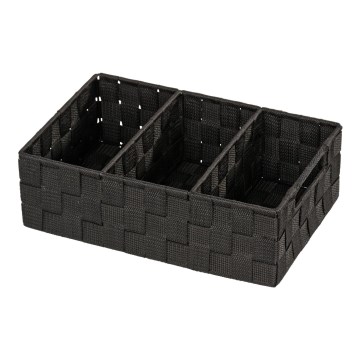 WENKO 20978100 - Organizer ADRIA 32x21 cm schwarz