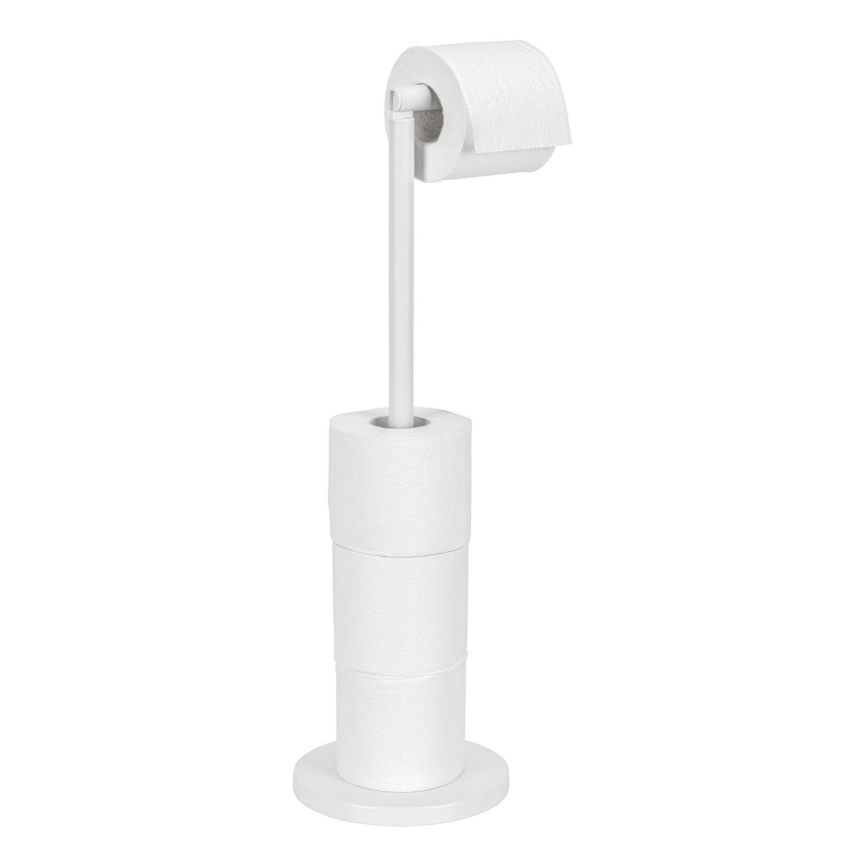WENKO 21424100 - Toilettenpapierhalter 21x55 cm weiß
